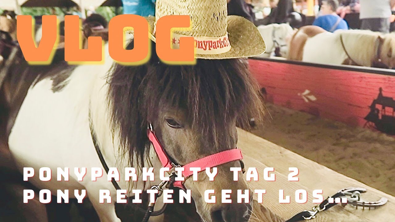 Urlaubsvlog 2022 Ponyparkcity #2 I Waldritt, Indoor Spielplatz Playmobil Village und Jolly Jump Race