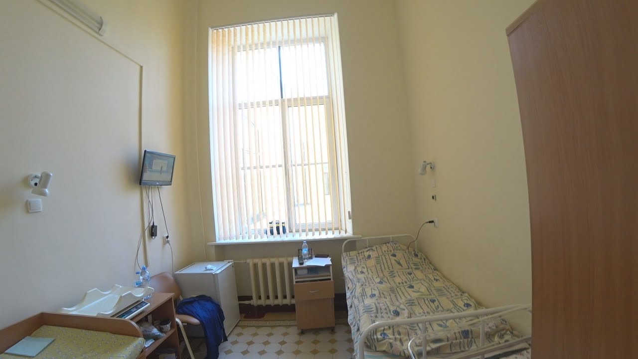 Обзор палаты в НИИ Отта , послеродовое отделение