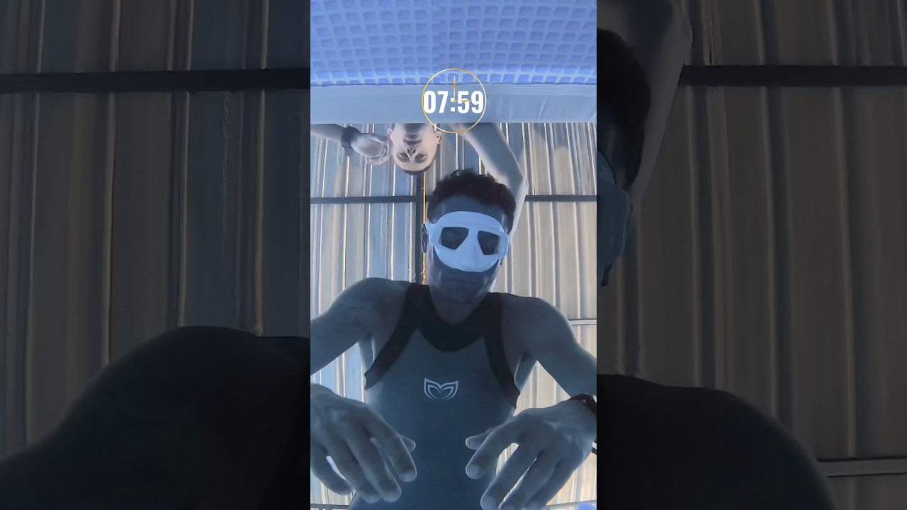9 minutes breath hold merman training. How long can you hold your breath?