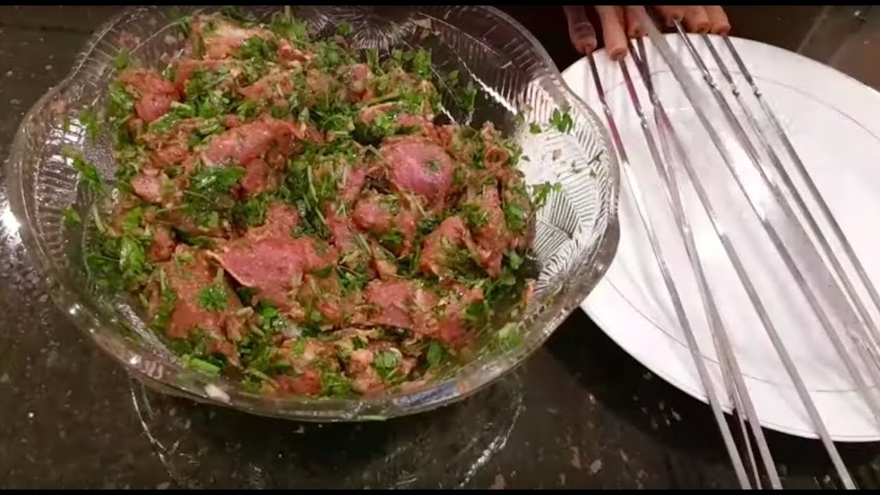 Brochettes Tendre À La Marocaine