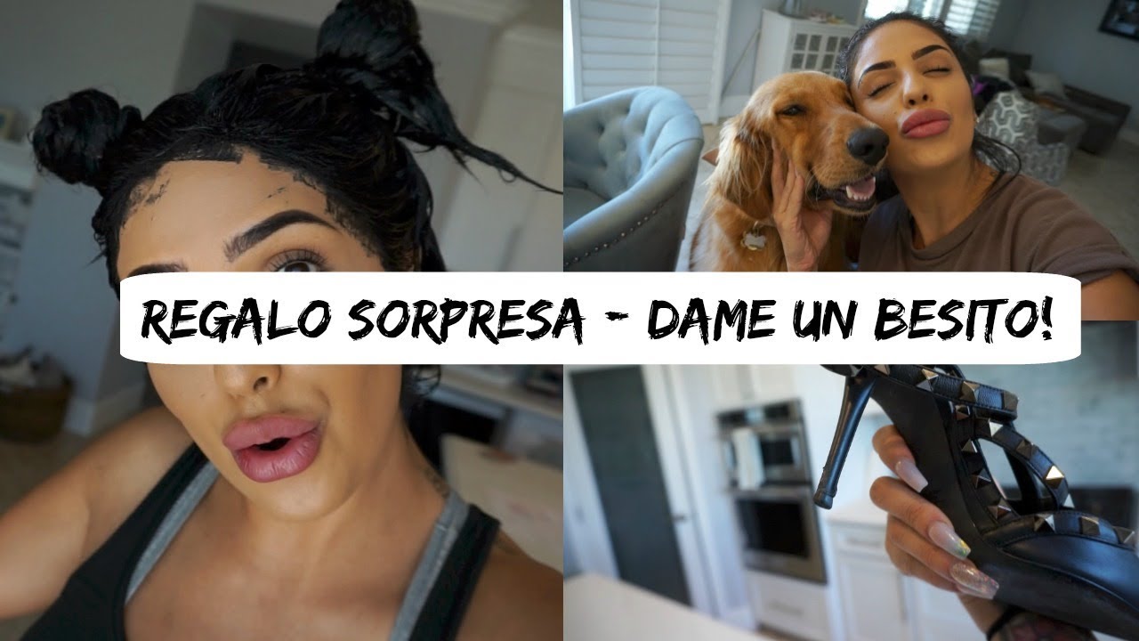 RUBEN LLEGA CON REGALO SORPRESA! DAME UN BESITO - QUE PASO CON MI CABELLO?? - Vlogs diarios