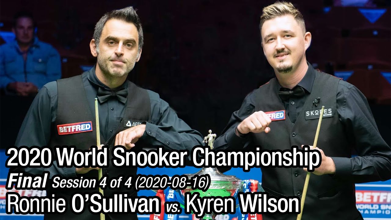 2020 World Snooker Championship Final: Ronnie O'Sullivan vs. Kyren Wilson (Full Match 4/4)