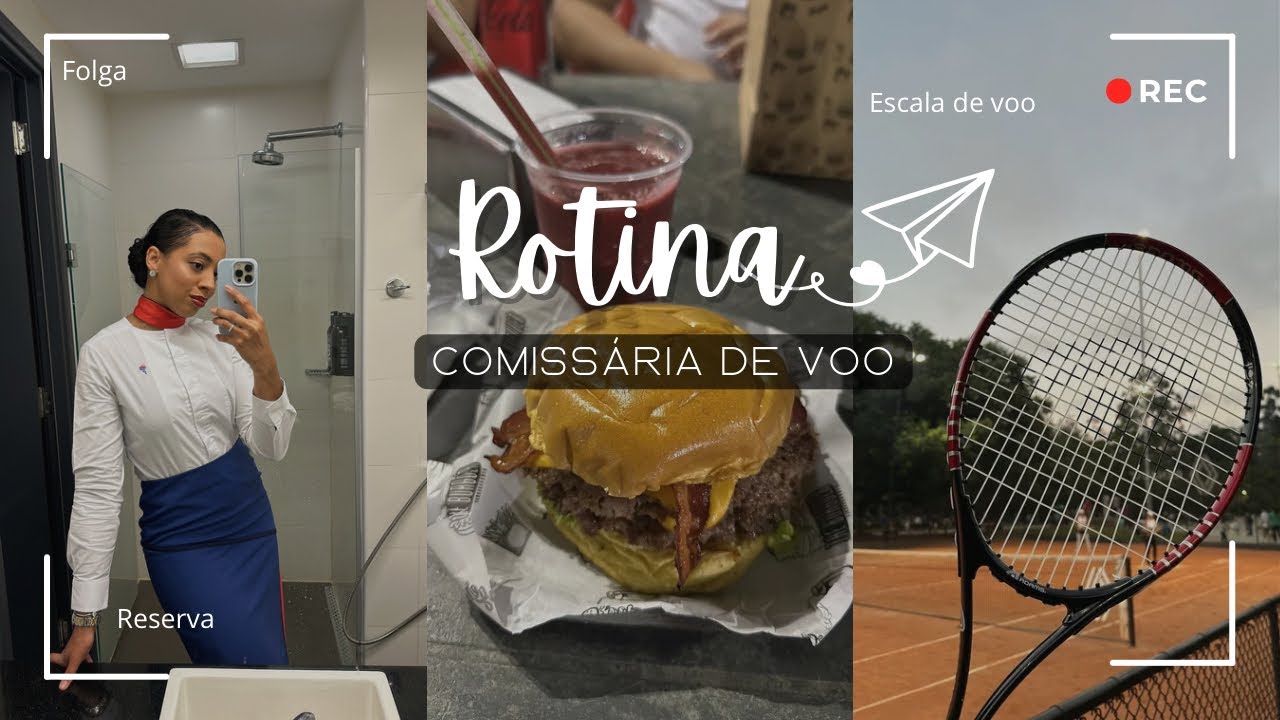 ROTINA comissária de bordo, aeroporto fechado, mudança de escala, vida fora do avião
