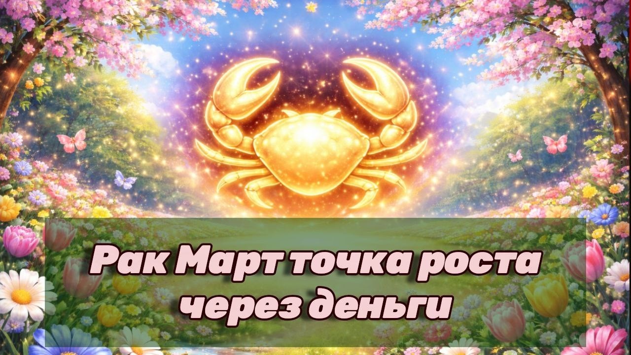 ♋РАК МАРТ ТОЧКА⚡ РОСТА ЧЕРЕЗ💸 ДЕНЬГИ ⭐ГОРОСКОП НА МАРТ 2026 🪐АСТРОЛОГИЯ С КАТРИН Ф💖