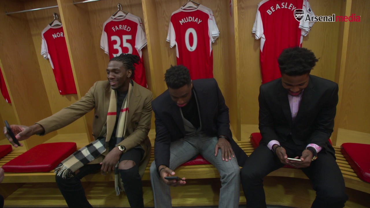 Denver Nuggets take a tour of Emirates Stadium