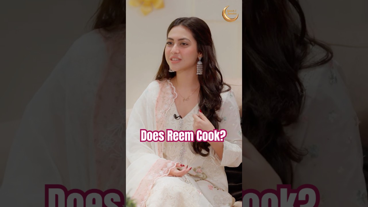 Does Reem Cook? | #sanakhan #reemsameer #raunakeramadan