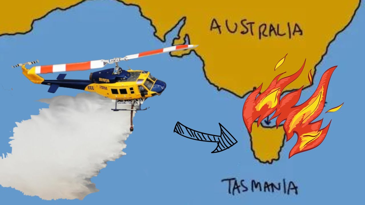 Fighting Fires in Tasmania with Helicopters