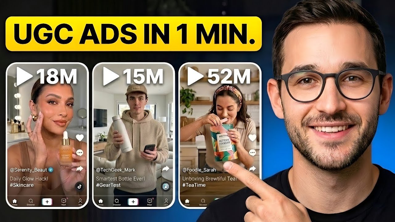 ✅ How to make AI UGC Ads with arcads (Fastest way)