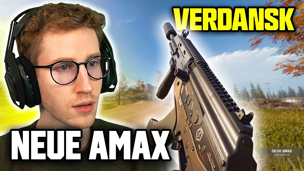 *NEUE CR-56 AMAX* ist HEADSHOT MAGNET auf WARZONE VERDANSK 2025!!
