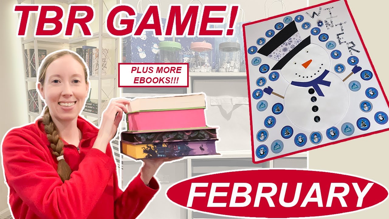 Was My TBR Game in a Good Mood This Month? | February 2025 TBR | 📖💖🎲