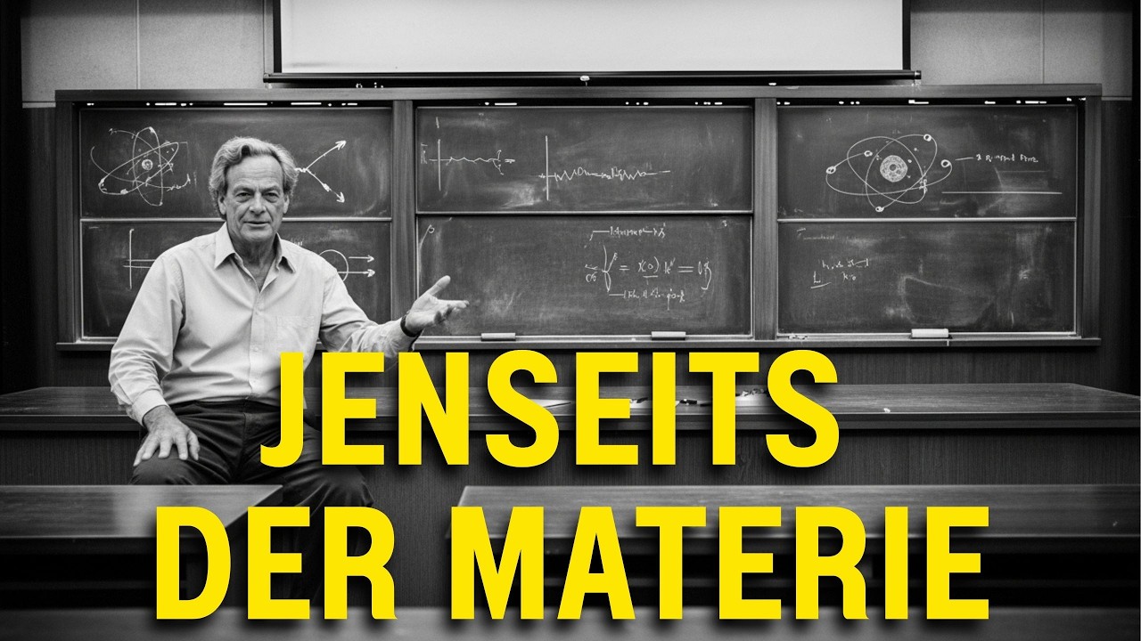 TEILCHEN existieren nicht (Sie sind ENERGIE verkleidet als MATERIE) — Feynman enthüllt die WAHRHEIT