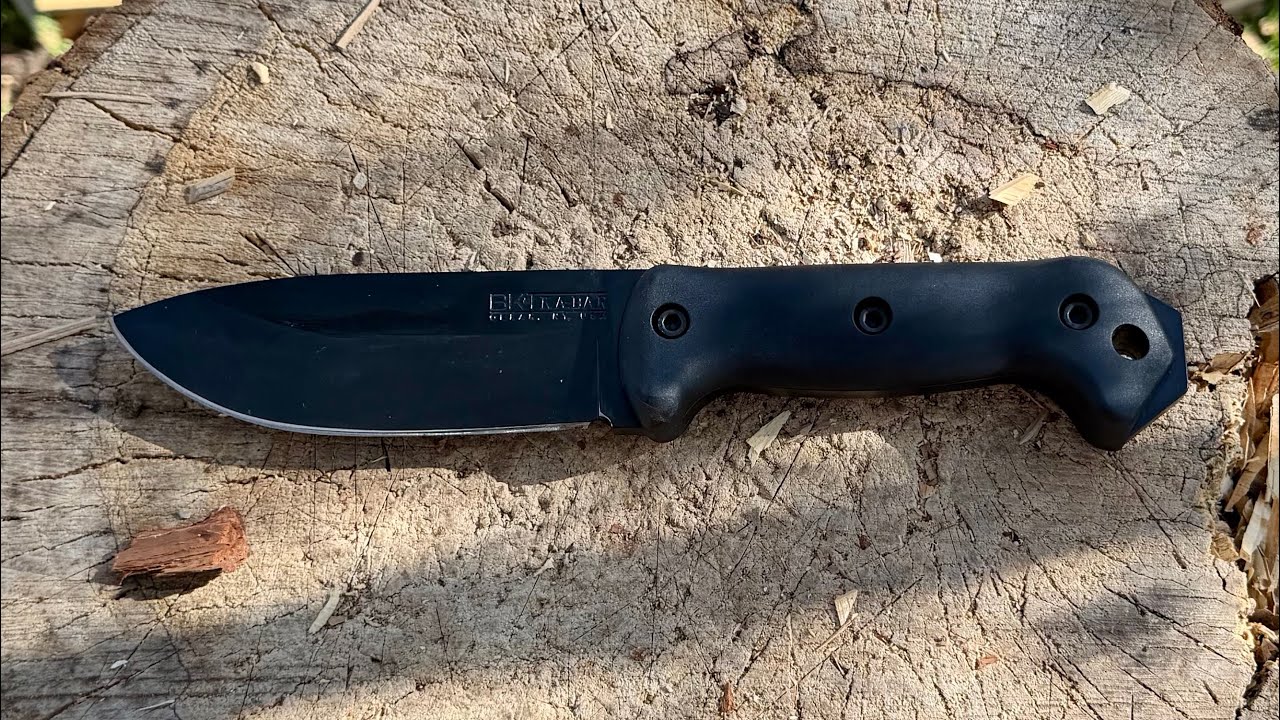 Ka-Bar Becker BK-2 Campanion Cro-Van steel test #knifestuffwedo #knifetest #kabar #knifecommunity 