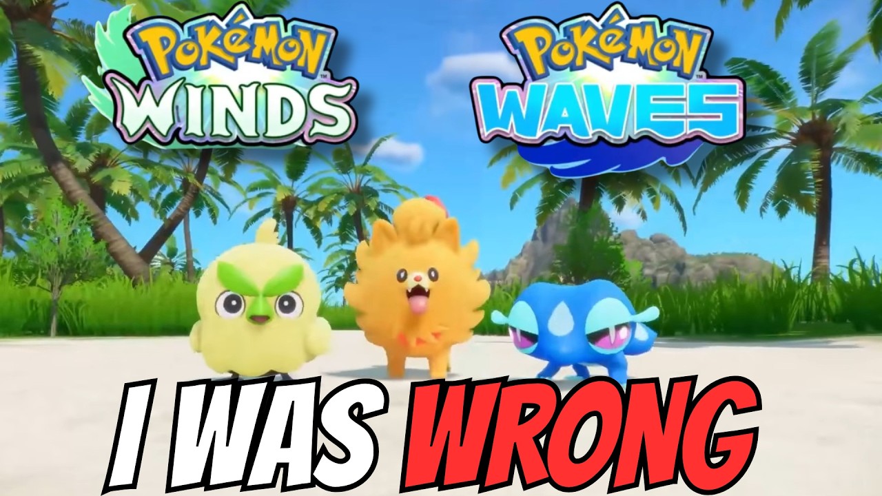 I Was WRONG About Pokemon Winds & Waves...