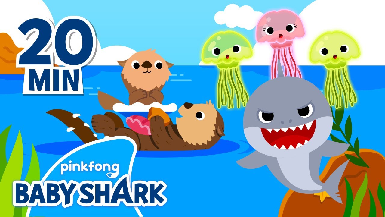 Play with Baby Shark & Sea Animals! | + Compilation | Best Sea Animal Songs | Baby Shark Official