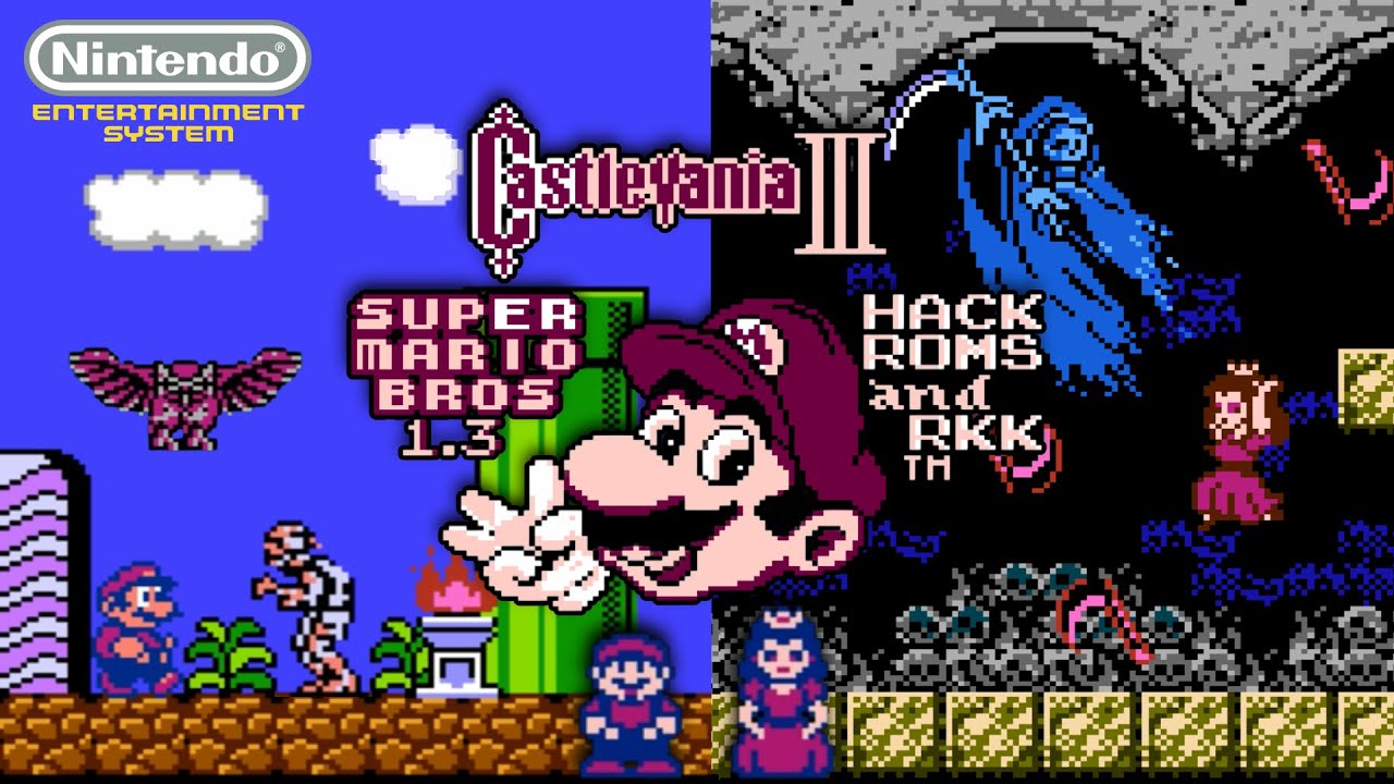 Castlevania 3 - Super Mario Bros Sprite (Update) – Peach replaces Sypha