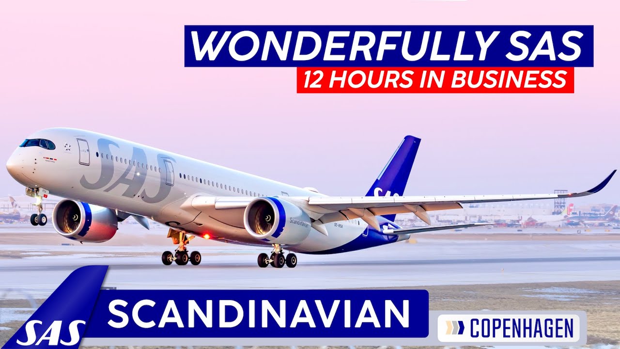 All Love for SAS? 🇹🇭→🇩🇰 SCANDINAVIAN AIRLINES A350 Business Class ✦ Bangkok to Copenhagen
