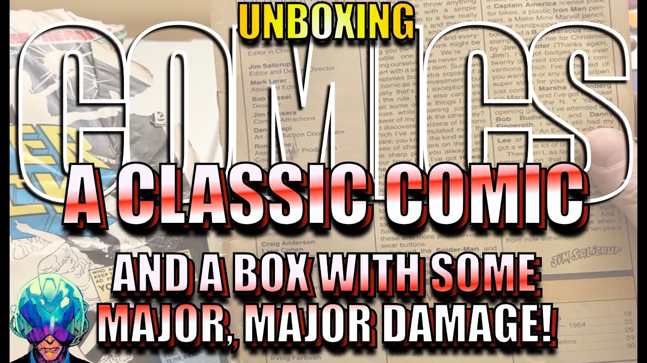 Mail Call: A CLASSIC COMIC AND A BOX WITH SOME MAJOR, MAJOR DAMAGE! - [ Unboxing Comics ]