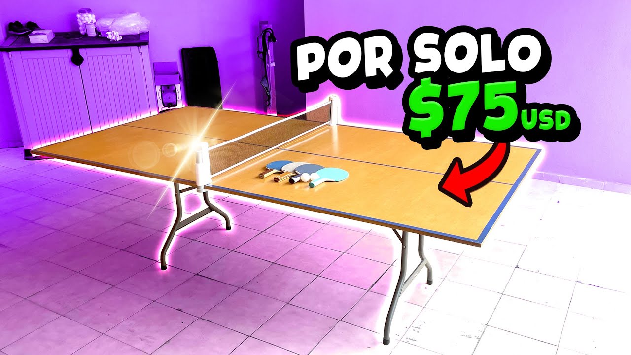 Cómo HACER Mesa de PING PONG por $75
