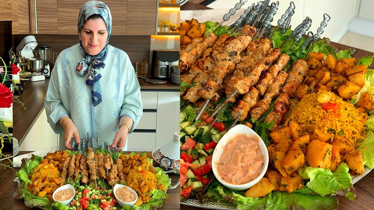 بطاطا مشرملة بإضافة كتجي خطيرة روز في المقلاة سريع لاداند بتتبيلة رائعة/وجبة صيفية خفيفة سهلة وسريعة