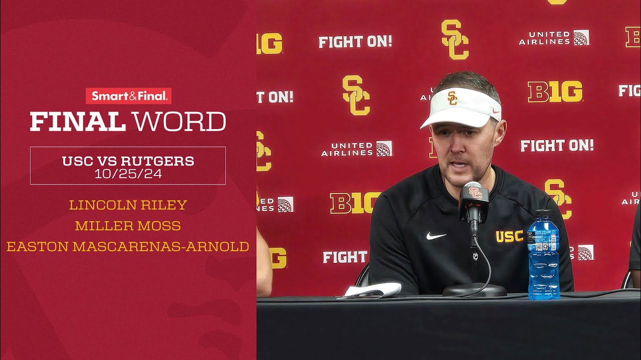 Post Game Press Conference: USC vs Rutgers