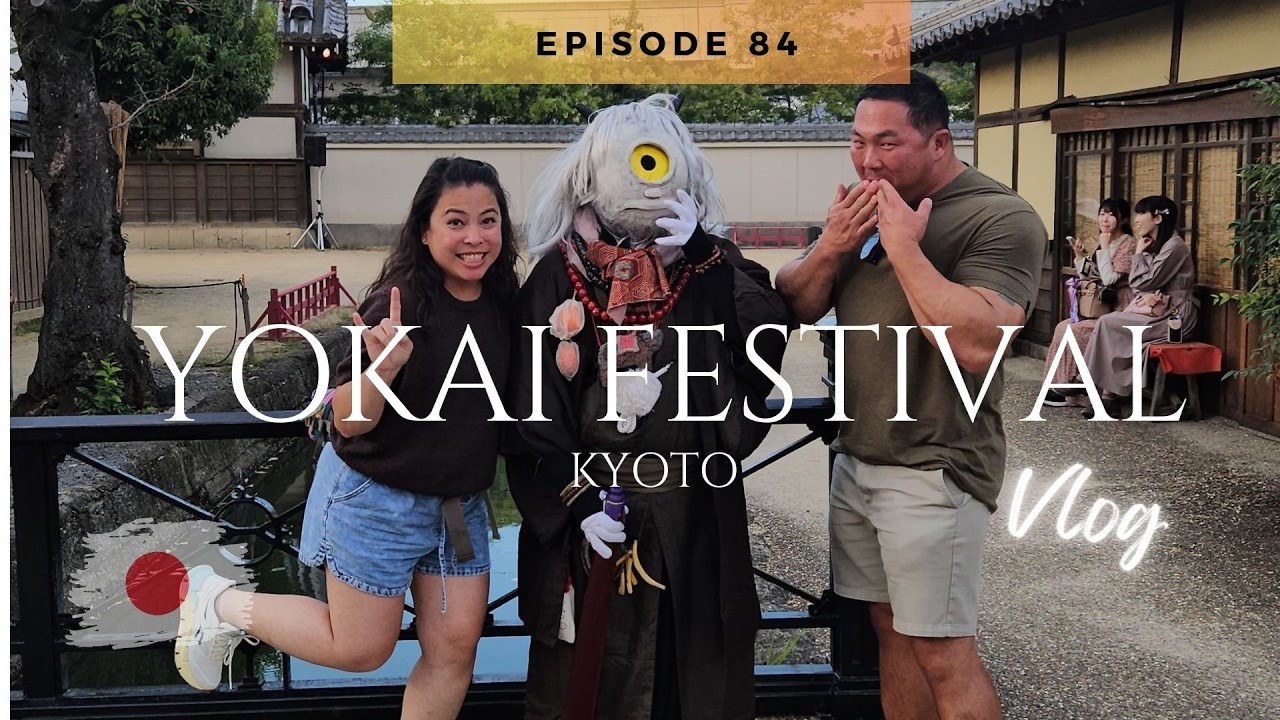 🇯🇵 Japan Day 2 | Exploring Kyoto + Yokai Parade Festival | A Magical Night in Japan