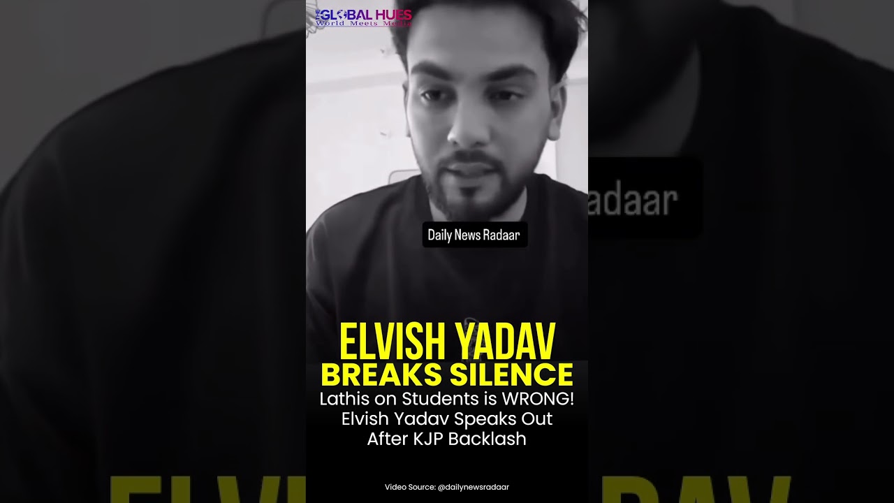 #elvishyadav Condemns #police Action on #cjp #protesters After #khargosh #party Row #studentprotest