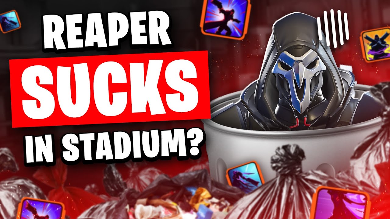 I Tried Multiple Reaper Builds In Overwatch Stadium And Failed...
