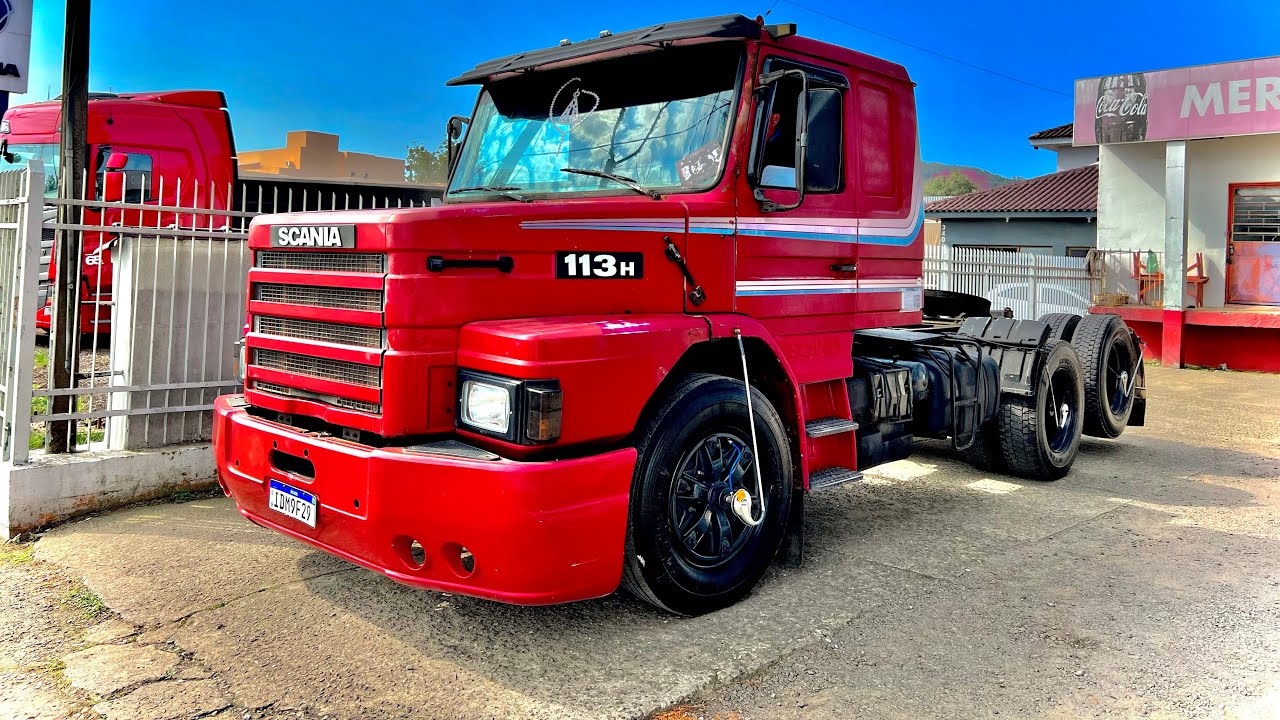 Scania 113 1993 360 a venda teste drive Dinossauro 🦖 #ferigolocaminhoes
