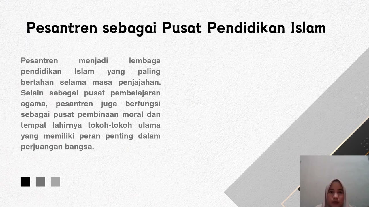 Tugas Presentasi untuk memenuhi Ujian Akhir Semester Mata Kuliah Sejarah Pendidikan Islam 🌿