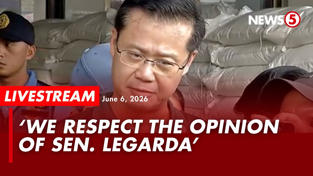 LIVE | Sen. Win Gatchalian holds press conference (June 6, 2026)