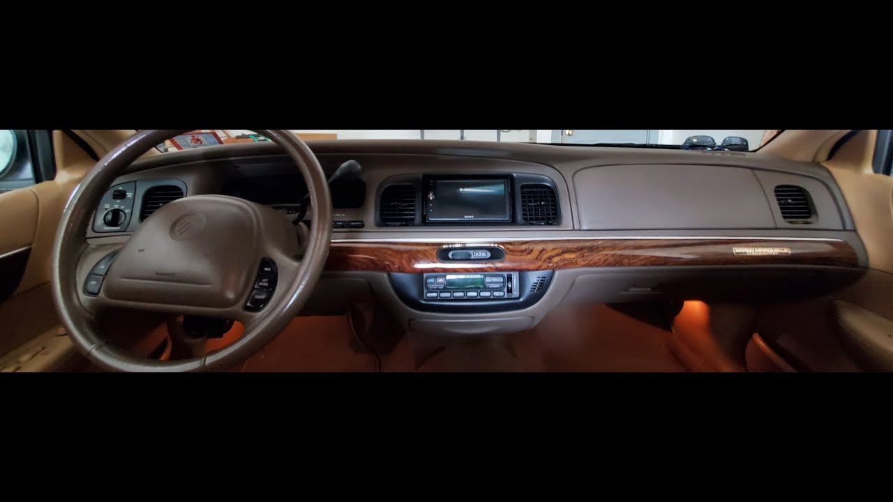 1998 Grand Marquis LS Backup Camera and Head Unit install