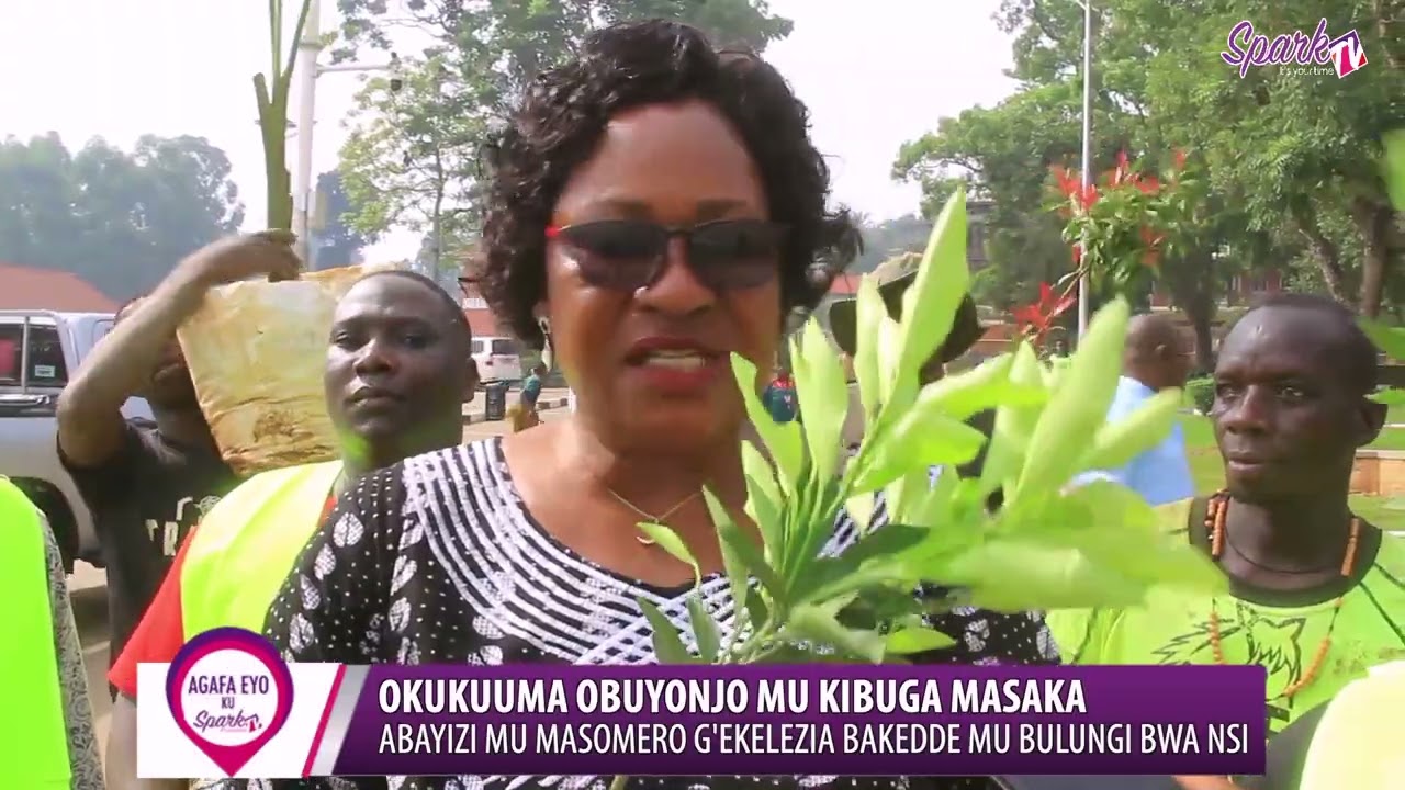 OKUKUUMA OBUYONJO MU KIBUGA MASAKA: Abayizi mu masomero g'eklezia bakedde mu bulungi bwa nsi