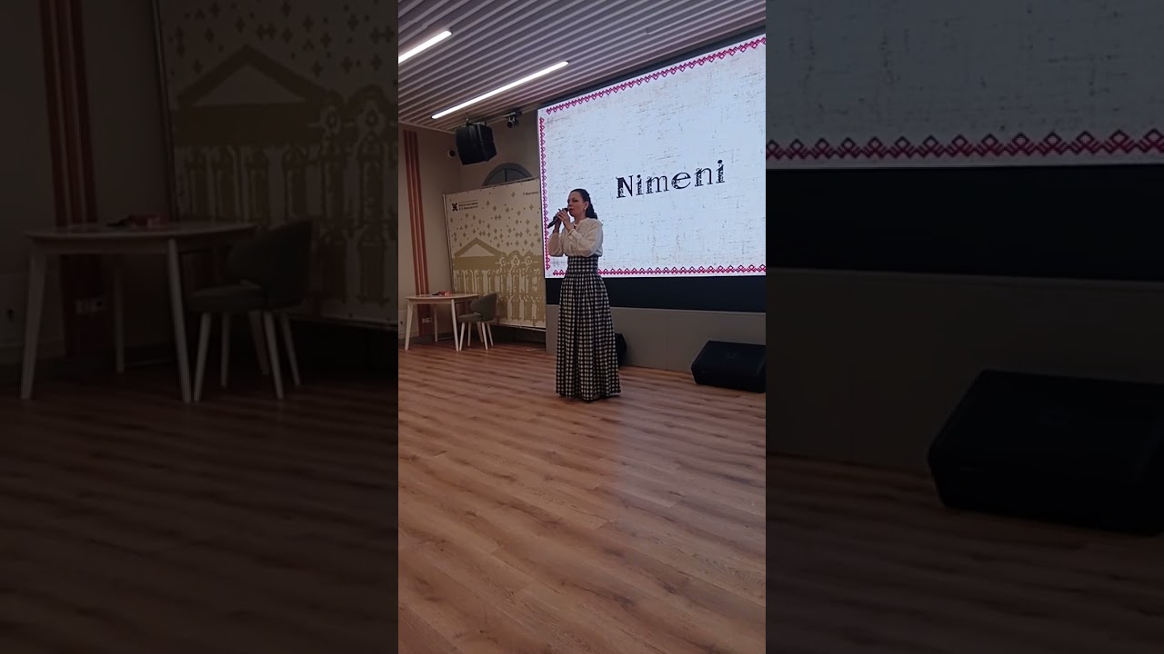 Marja Üldine, водская песня (07.03.26, СПб., Библиотека им. В.В. Маяковского)