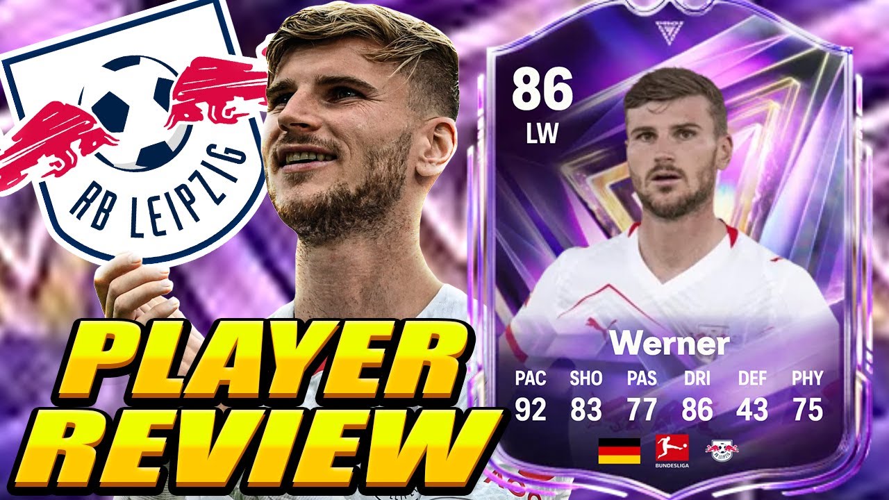 HE MOVES LIKE A CHEAT CODE! 💨 86 FC Pro Live Timo Werner Player Review! FC Pro Live 87 Werner Review