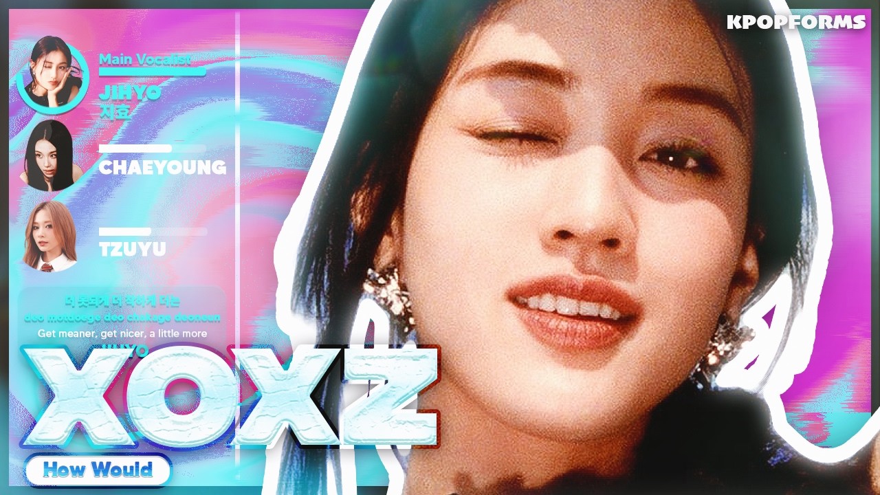 How Would TWICE Sing XOXZ by IVE? (Vertical Line Distribution + Color Coded Karaoke Lyrics)REQUESTED