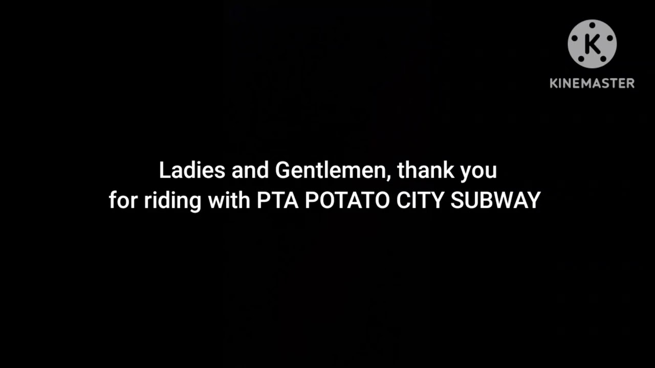 PTA Roblox: Charlie Pellet's thank you for riding PTA Potato City Subway