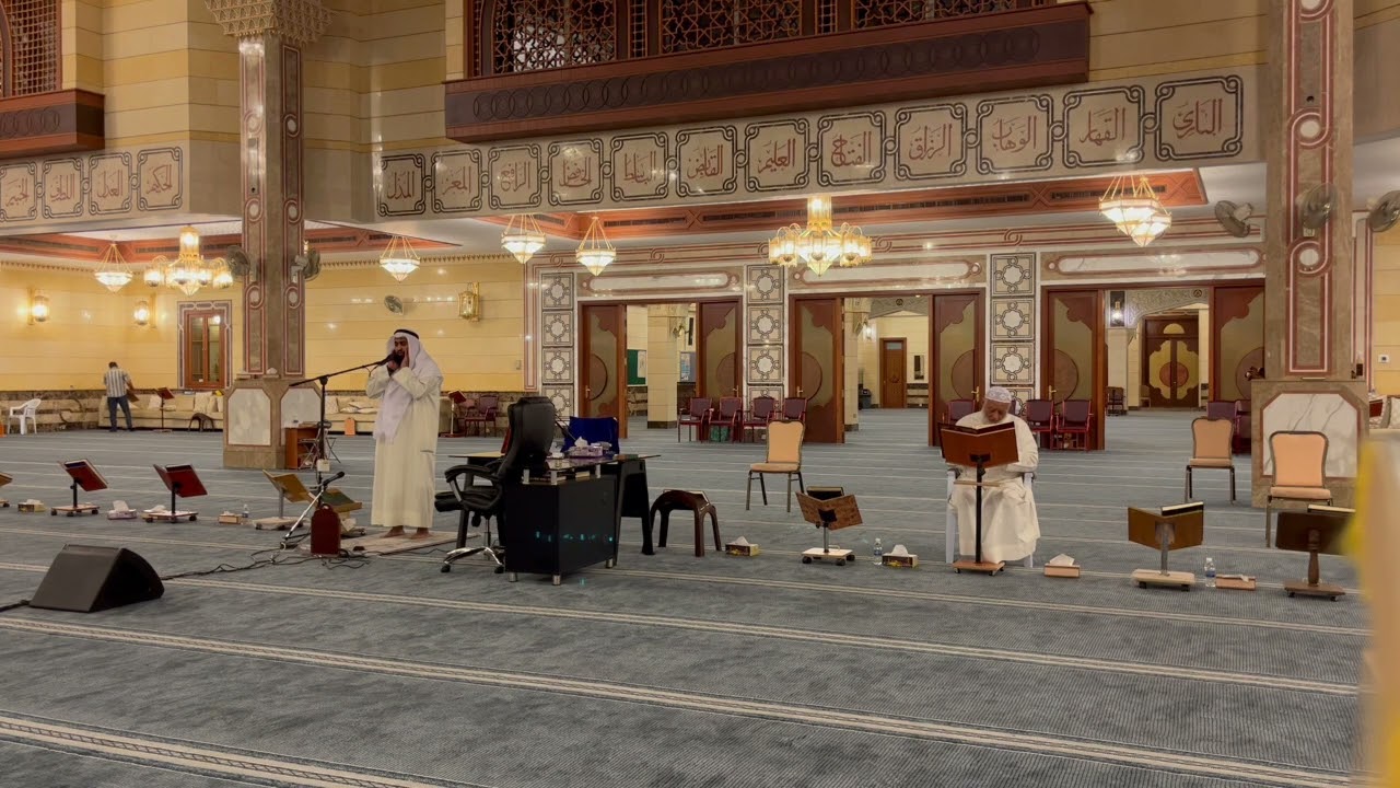 اذان صلاة الفجر- عبدالله بدر - مسجد مبارك الصباح الكويت 24-6-2023