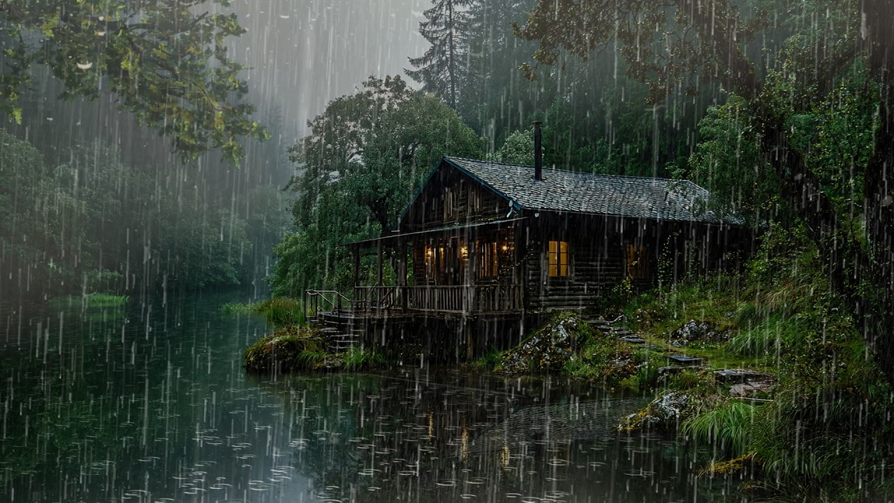 Dream with Rain & Thunder Sounds for Sleeping - Help Study, Relax, Insomnia & Tinnitus
