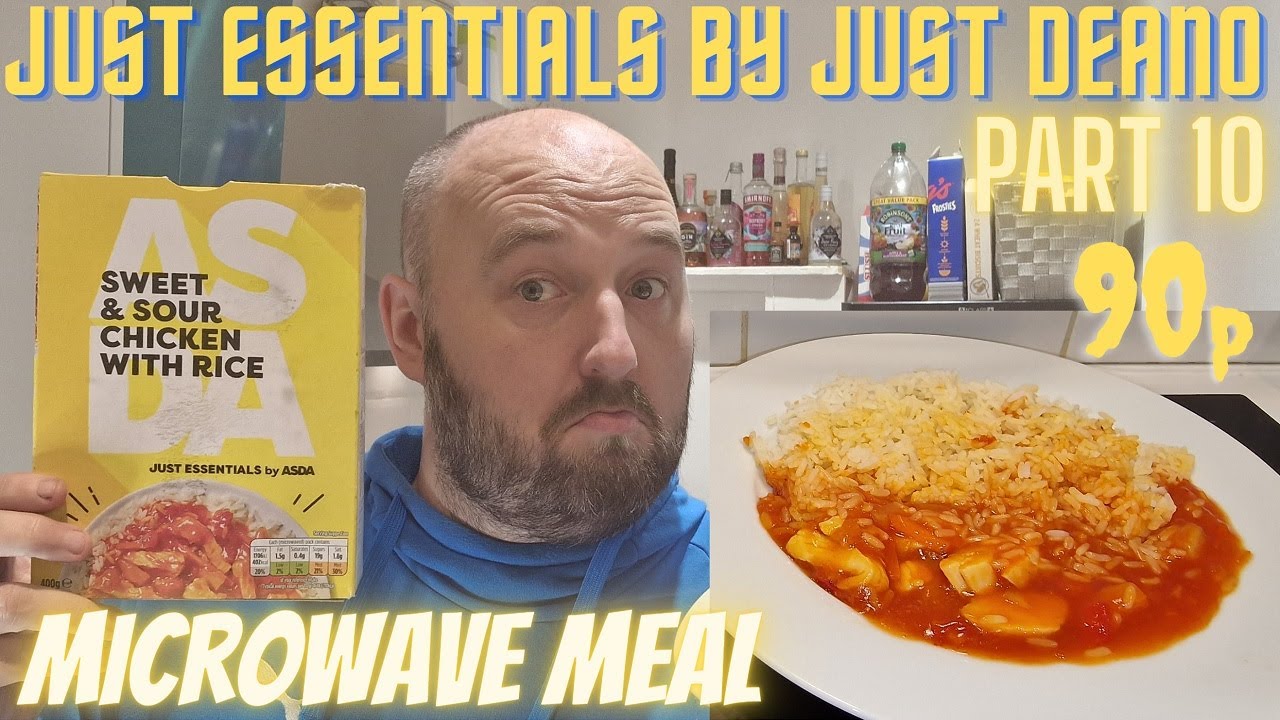 SWEET AND SOUR CHICKEN AND RICE | Asda Just Essentials | BUDGET FOOD | Home Cooking | Chinese Style