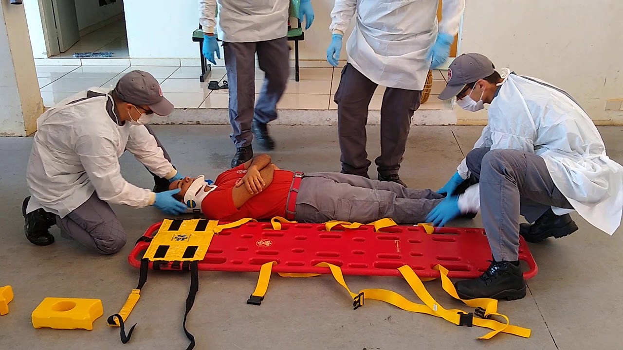 Técnica de Resgate, movimentação de vítima (Cavalera)