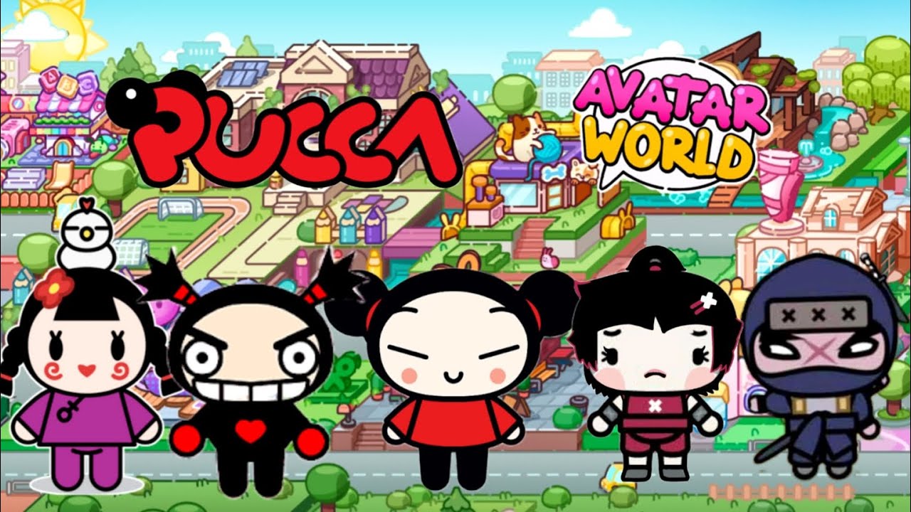 How To Make Pucca Goru & Friends In Avatar World Pazu #pucca #goru #avatarworld #tocaboca