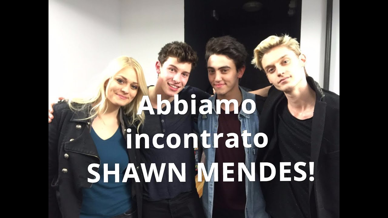 Abbiamo incontrato Shawn Mendes a Milano! | Luca Chikovani VLOG