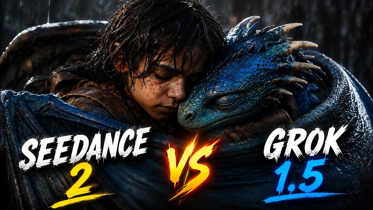 Grok Imagine 1.5 vs Seedance 2 &mdash; The Difference Shocked Me 🤯