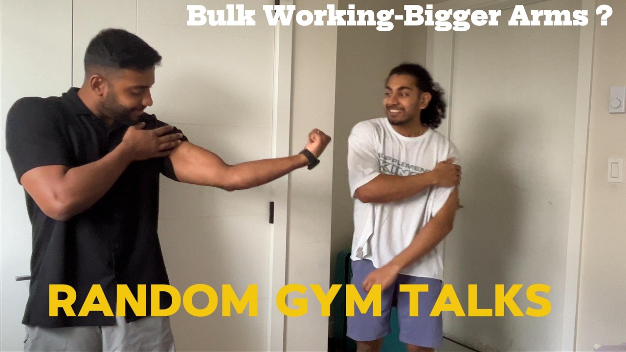 Bigger Arms than Aniyan?  Week 3 into Bulking- Side Note- We might be addicted to Caffine.