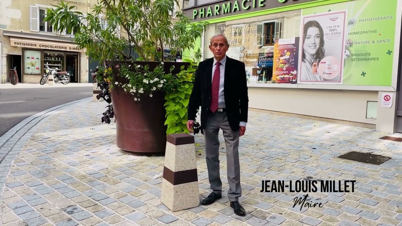 Accessibilité à Saint-Claude : marquage des plots