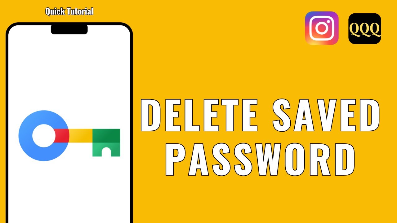 HOW TO DELETE INSTAGRAM SAVED PASSWORD FROM GOOGLE