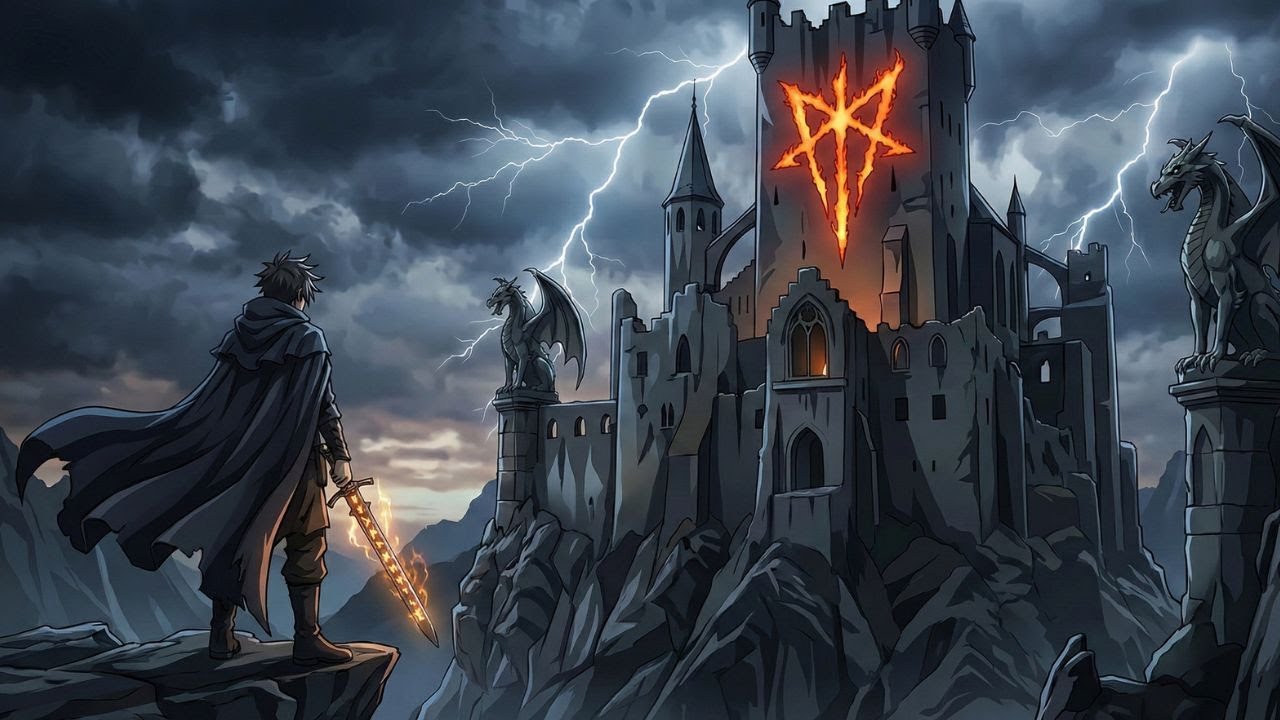 Epic Boss Fight Metal Instrumental | Dark Anime Rock for Gaming & Focus