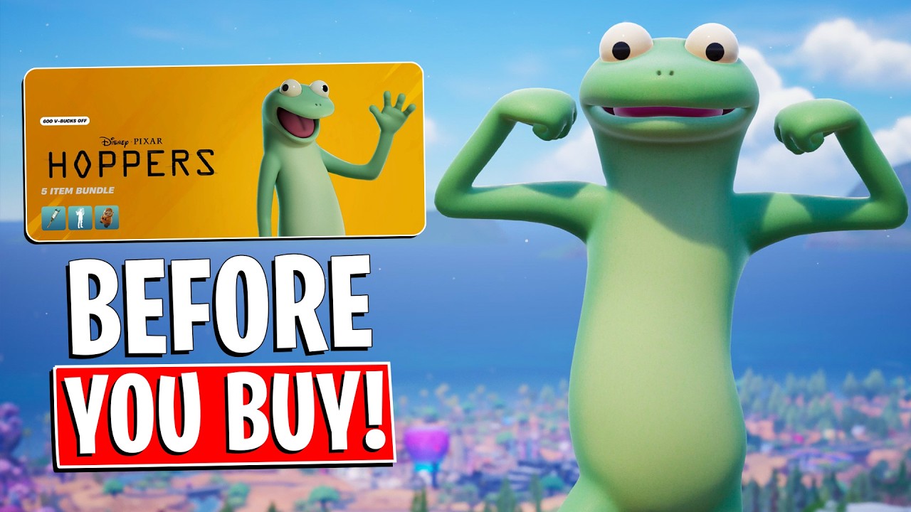 Disney Pixar HOPPERS BUNDLE (Tom Lizard) | Before You Buy (Fortnite)