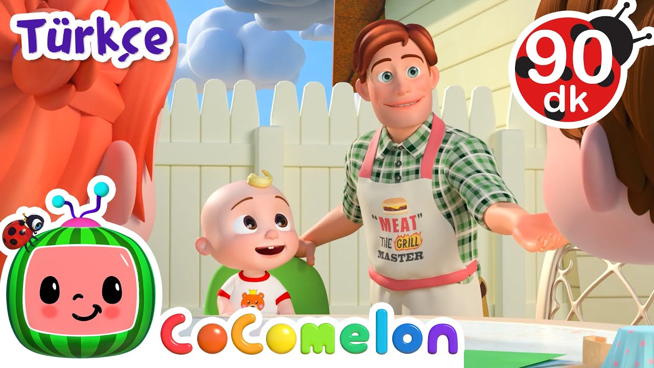 Benim Babam Şarkısı 👨 Babalar Günü Özel | CoComelon Türkçe | Çizgi Film | Bebek Şarkıları