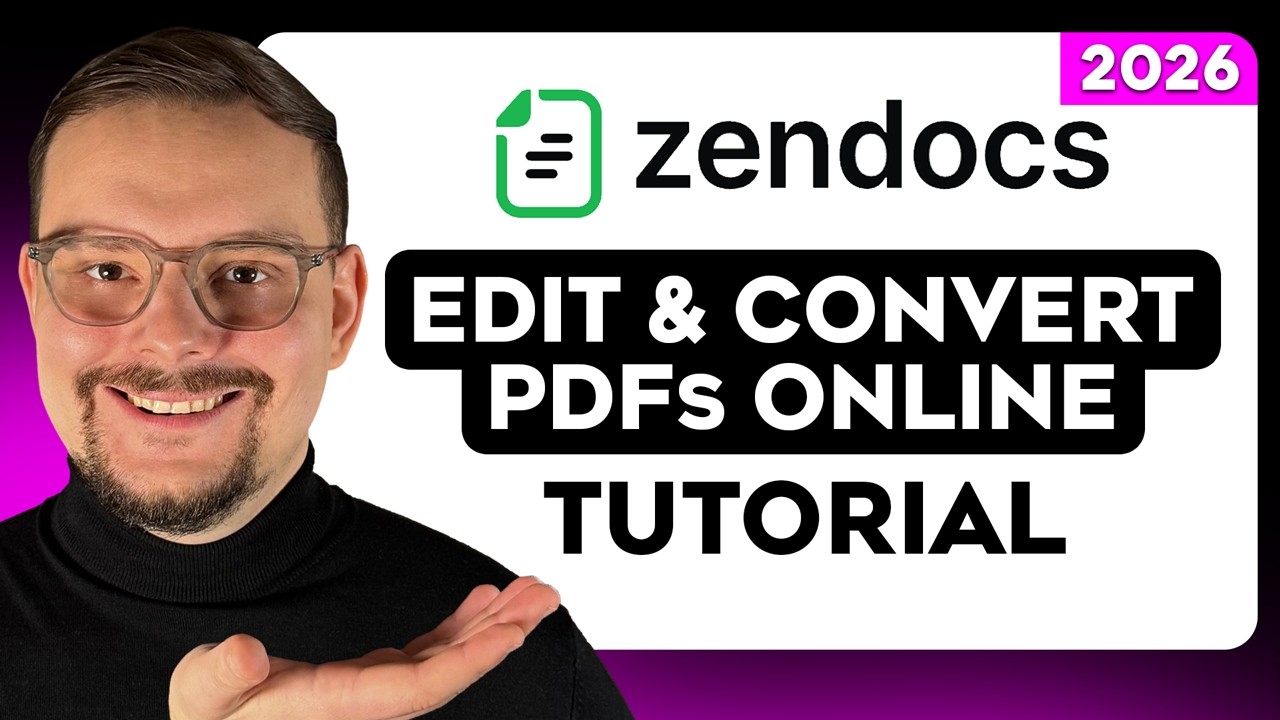 Как редактировать и конвертировать PDF-файлы онлайн — обзор ZenDocs (2026)